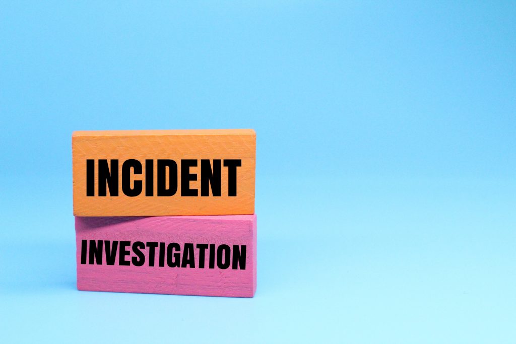 Accident and Incident Investigation